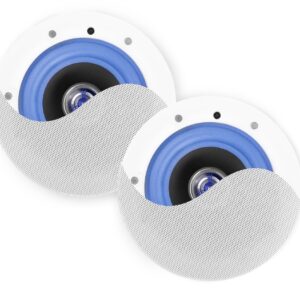 Pack Colunas de Teto 5.25 ECS5 Baixo Perfil 20W - POWER DYNAMICS