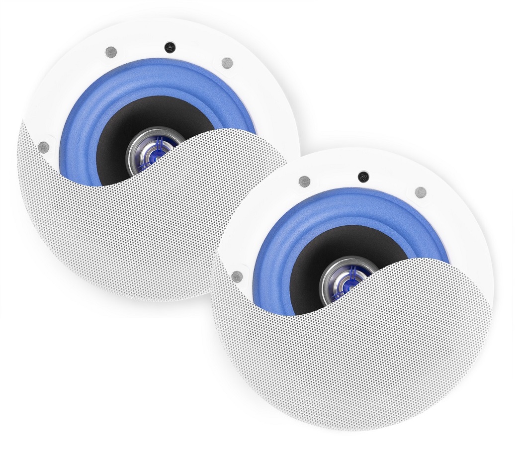Pack Colunas de Teto 5.25 ECS5 Baixo Perfil 20W - POWER DYNAMICS
