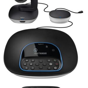 Sistema de Videoconfer?ncia Full HD (Preto/Cinza) - LOGITECH