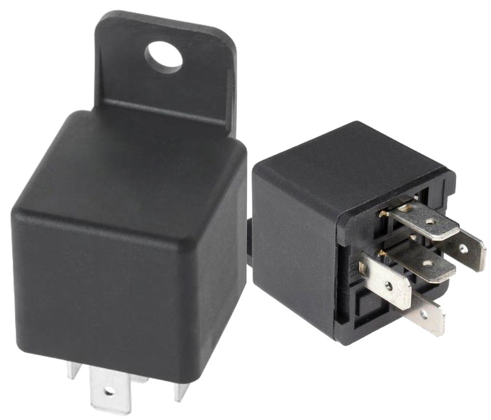 Relé 12VDC Inversor Unipolar 30A/40A