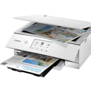 Impressora Multifunções Fotográfica Canon PIXMA TS8351A WiFi Duplex Branca
