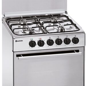 Fog?o a G?s Natural 4 Zonas E 602 X NAT + Forno El?trico 55L (Inox) - MEIRELES