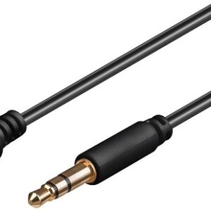 Cabo Jack 3,5mm Macho - Jack 3,5mm Femea Stereo (50cm) - GOOBAY