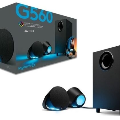 Sistema de Som 2.1 G560 Lightsync Gaming 240W Peak / 120W RMS - LOGITECH