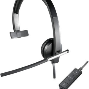 Headset Call Center H650E USB Mono (Preto) - LOGITECH