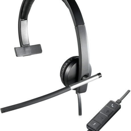 Headset Call Center H650E USB Mono (Preto) - LOGITECH
