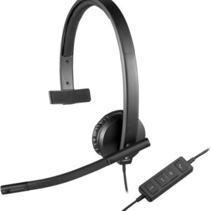 Auscultadores Headset H570e Mono USB Preto - LOGITECH