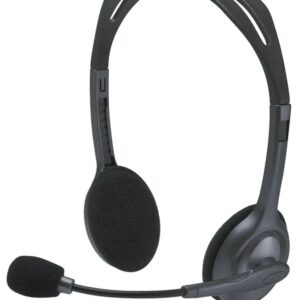 Auscultadores Headset c/ Micro H111 (Preto) - LOGITECH