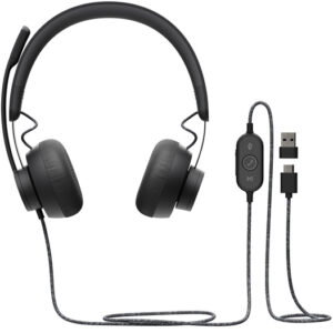 Auscultadores Zone Wired Uc (Grafite) - LOGITECH