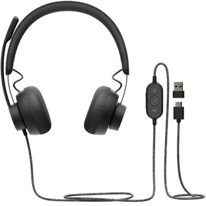 Auscultadores Zone Wired Uc (Grafite) - LOGITECH
