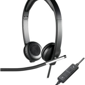 Auscultadores Headset H650e Stereo USB (Preto) - LOGITECH