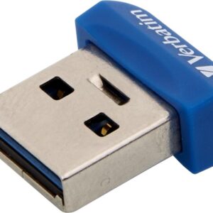 Pen Drive USB 64GB 3.0 3.1 Gen 1 (Azul) Store n Stay Nano - VERBATIM