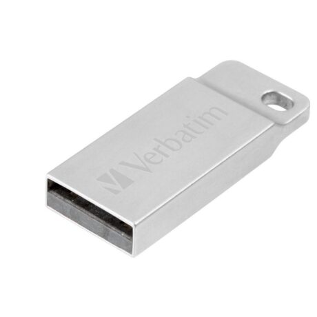 Pen Drive Metal Executive 32 GB USB Type-A 2.0 (Prateado) - VERBATIM
