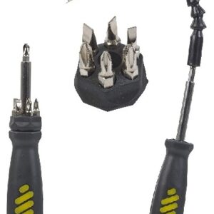 Chave Multifunções 8-EM-1 Flexível c/ BITs- KINZO
