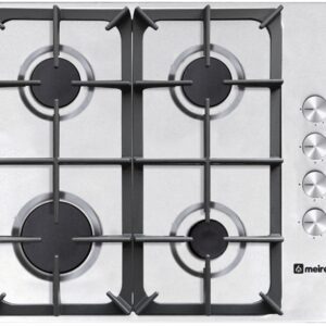 Placa a Gás Natural MG 3641 FF X NAT 60cm 4 Zonas (Inox) - MEIRELES