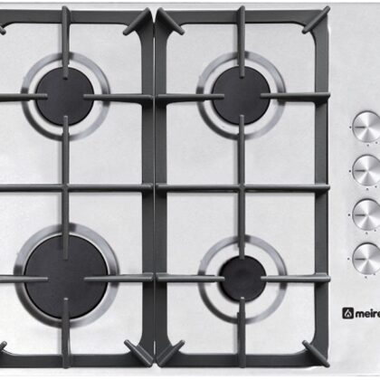 Placa a Gás Natural MG 3641 FF X NAT 60cm 4 Zonas (Inox) - MEIRELES