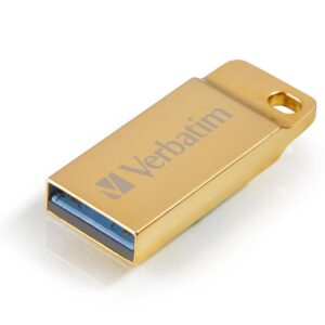 Pen Drive Metal Executive 16 GB USB Type-A 3.2 Gen 1 (3.1 Gen 1) Dourado - VERBATIM