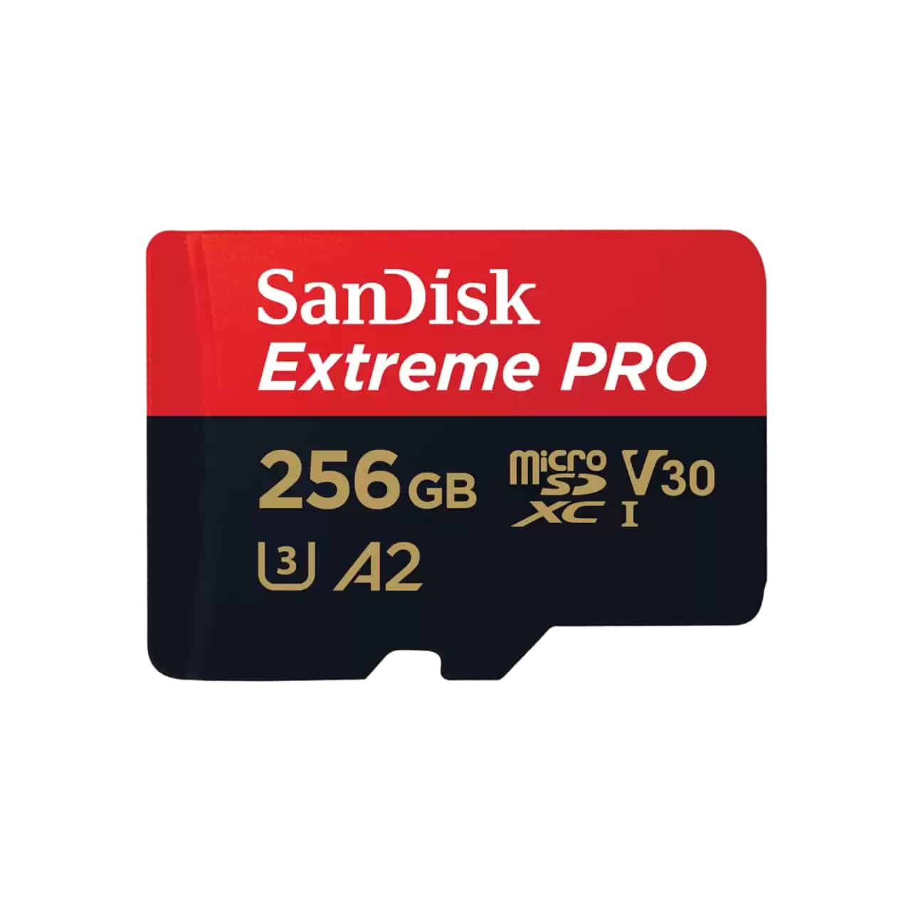 Cartão de memória SanDisk Extreme Pro 256Gb UHS-I A2 V30 UHS-I U3 Class10 + adaptador microSDXC para SD