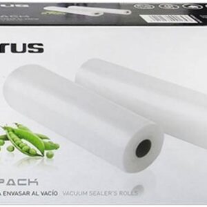 Pack 2x Rolos p/ Máquina de Embalar a Vácuo VAC6000 (22cm x 6mts) - TAURUS
