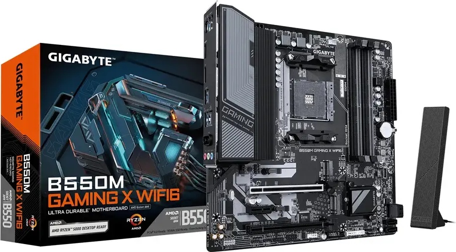 Motherboard Micro-ATX B550M Gaming X WiFi 6 SktAM4 - GIGABYTE