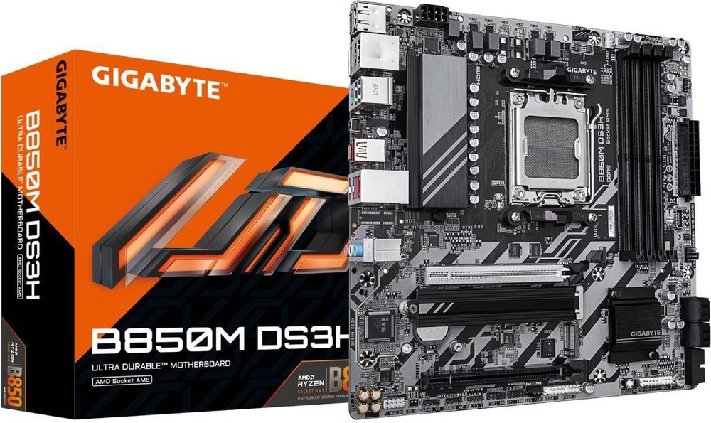 Motherboard Micro-ATX B850M DS3H SktAM5 - GIGABYTE
