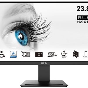 Monitor 23,8 Pro MP2412 Full HD LCD (Preto) - MSI