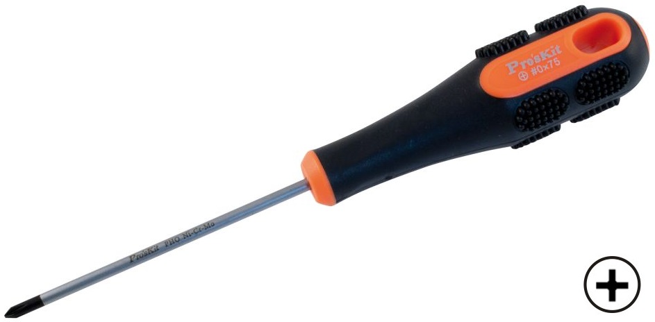 Chave Cruz Profissional #0 (3x75mm) 163mm - Proskit