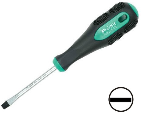 Chave Fenda Profissional 5x75mm (184mm) - Proskit