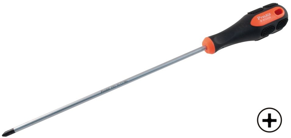 Chave Cruz Profissional #2 (6x250mm) 371mm - Proskit