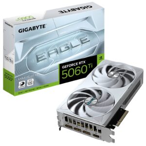 Placa Gráfica NVIDIA GeForce RTX 5060 Ti Blackwell Eagle OC Ice 8G GDDR7 DLSS4 - GIGABYTE
