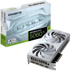 Placa Gráfica NVIDIA GeForce RTX 5060 Ti Blackwell Eagle OC Ice 16G GDDR7 DLSS4 - GIGABYTE