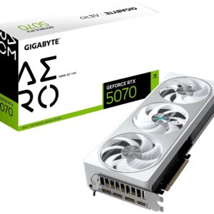 Placa Gráfica GeForce RTX 5070 Aero OC 12GB GDDR7 DLSS4 - GIGABYTE