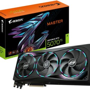 Placa Gr?fica GeForce RTX 5070 Ti Aorus Master 16GB GDDR7 DLSS4 - GIGABYTE