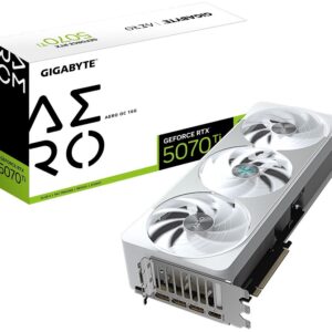 Placa Gr?fica GeForce RTX 5070 Ti Aero OC 16GB GDDR7 DLSS4 - GIGABYTE