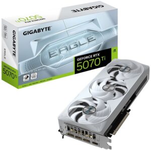 Placa Gr?fica GeForce RTX 5070 Ti Eagle OC Ice SFF 16GB GDDR7 DLSS4 - GIGABYTE