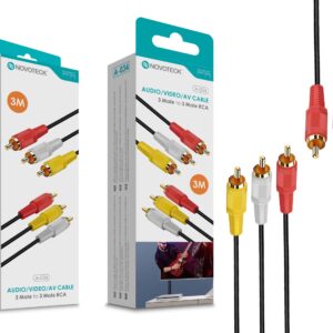 Cabo 3M Rca 3 Macho To Rca 3 Macho NOVOTECK A-034