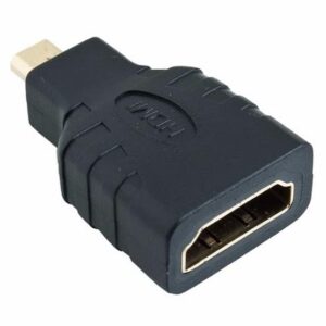 Adaptador HDMI Femea - Micro HDMI Macho (Preto) - GEMBIRD