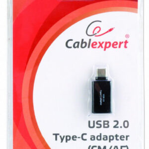 Adaptador USB-C OTG p/ Smartphones e Tablets - GEMBIRD