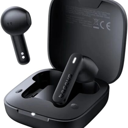 Auriculares Bluetooth Bowie E16 True Wireless (Preto) - BASEUS