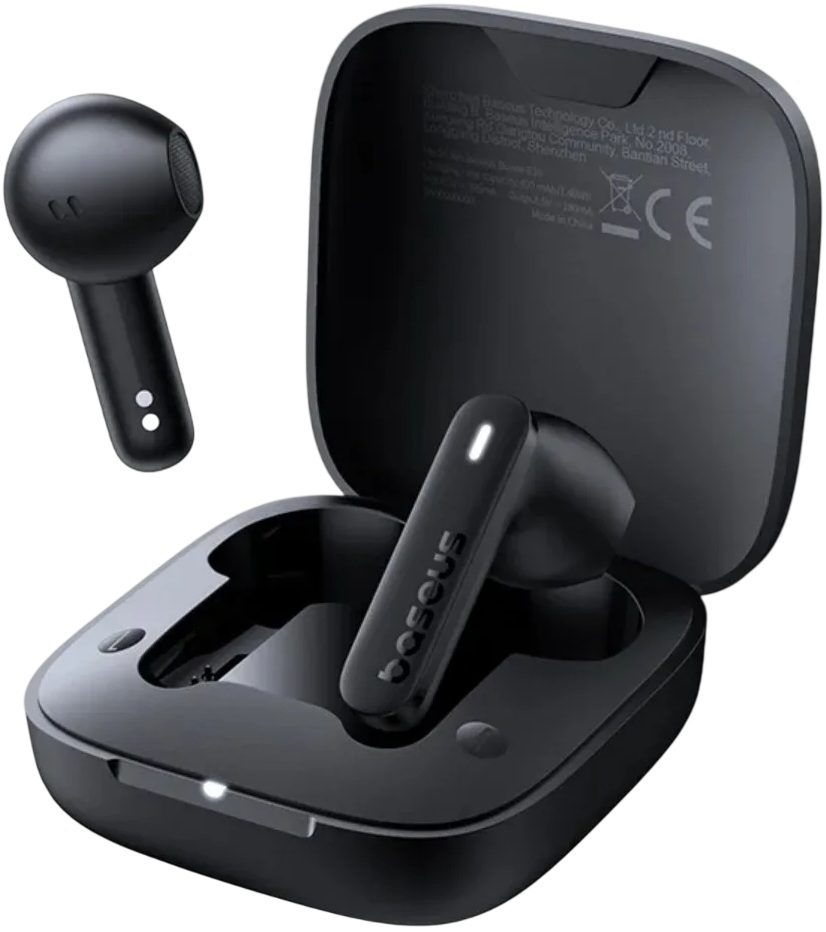 Auriculares Bluetooth Bowie E16 True Wireless (Preto) - BASEUS