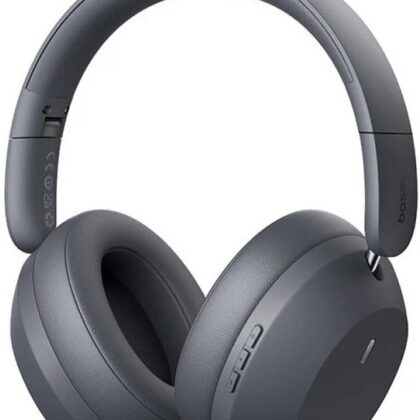 Auscultadores Headphones Bass 35 Max Wireless (Twilight Grey) - BASEUS