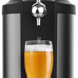 Dispensador de Cerveja BeerFlow Steel 5000 5L (Preto/Inox) - CECOTEC