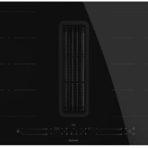 Placa de Indu??o Bolero Squad IH 4800 TotalFlex80 2 Zonas 7400W c/ Exasutor (Preto) - CECOTEC
