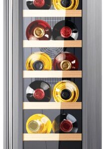 Garrafeira 12 Garrafa(s) Bolero GrandSommelier 1270 CoolWood - CECOTEC