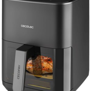 Fritadeira Air Fryer Cecofry&Grill Duoheat 4000 4L 1900W (Preto) - CECOTEC