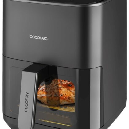 Fritadeira Air Fryer Cecofry&Grill Duoheat 4000 4L 1900W (Preto) - CECOTEC
