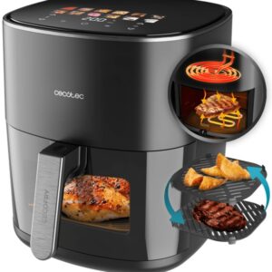 Fritadeira Air Fryer Cecofry&Grill Duoheat 6500 2200W 6,5L - CECOTEC