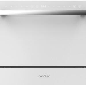 Máquina de Lavar Loiça Bolero Aguazero 2400 6 Conjuntos (White Glass) - CECOTEC