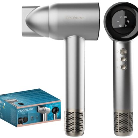 Secador de Cabelo IoniCare RockStar Nano IonTech Aluminum 1600W - CECOTEC