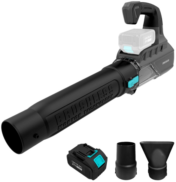 Soprador a Bateria AirForce 4000 Bazooka Turbo 21V 740m³/h - CECOTEC